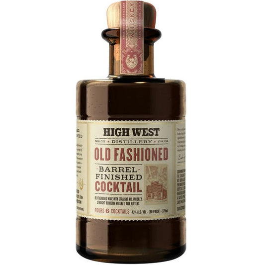 HIGH WEST OLD FASHIONED 375 ML