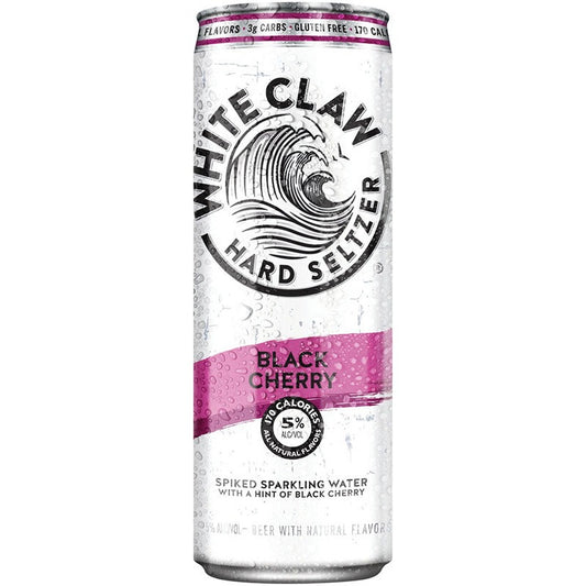 WHITE CLAW BLACK CHERRY 24OZ CAN