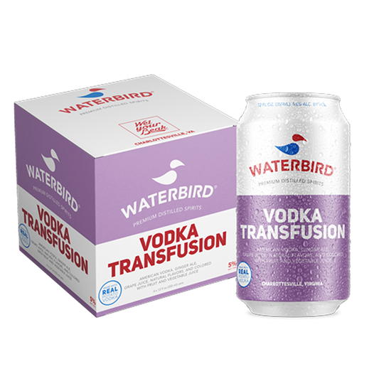 WATERBIRD VODKA TRANSFUSION 4PK