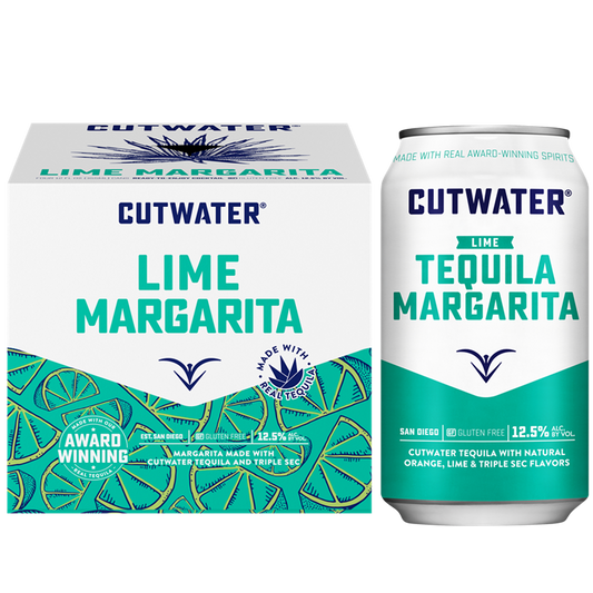 CUTWATER LIME MARG 4PK