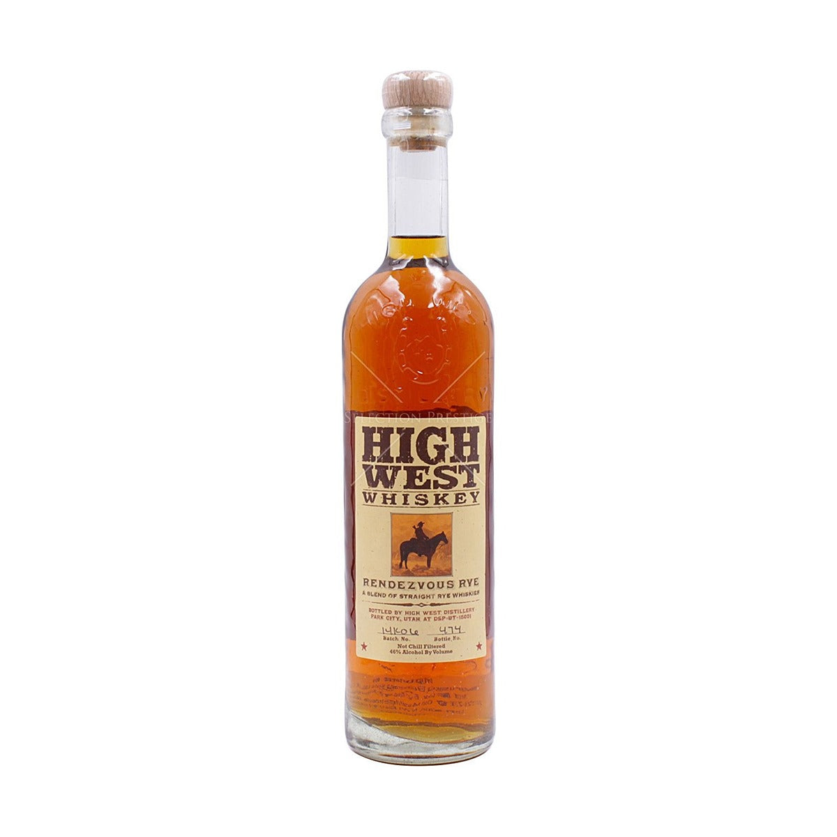 HIGH WEST WSKY RENDEZVOUS RYE 750ML